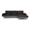 Anthracite Fabric Plura Corner Sofa with Relax Function from Rolf Benz 1
