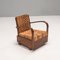 Art Deco Teak & Cane Armchairs, 1920s, Set of 2, Image 11