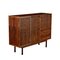 Hohes Sideboard aus Furnierholz, Italien, 1960er 1