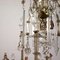 Gilded Bronze and Ground Glass Chandelier, Image 5