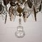 Gilded Bronze and Ground Glass Chandelier, Image 12