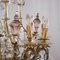 Gilded Bronze and Ground Glass Chandelier, Image 6