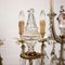 Gilded Bronze and Ground Glass Chandelier, Image 8