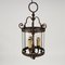 Brass & Blown Glass Lantern 3