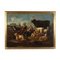 Paesaggio con pastori e armenti, olio su tela, in cornice, Immagine 1