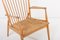 German Studio Lounge Chair in Ash, 1950s 10