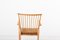 German Studio Lounge Chair in Ash, 1950s, Image 9