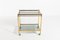 Vintage Italian Gold Serving Cart, 1970s 3