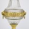 French Crystal Glass Baluster Vase with Bronze Mounting, 1870, Image 9