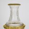 French Crystal Glass Baluster Vase with Bronze Mounting, 1870, Image 10