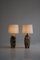 Big Danish Ceramics Table Lamps by Noomi Backhausen for Søholm, 1960s, Set of 2 4