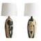 Big Danish Ceramics Table Lamps by Noomi Backhausen for Søholm, 1960s, Set of 2 1