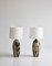 Big Danish Ceramics Table Lamps by Noomi Backhausen for Søholm, 1960s, Set of 2 8