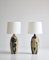 Big Danish Ceramics Table Lamps by Noomi Backhausen for Søholm, 1960s, Set of 2 3