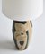 Lampade da tavolo grandi in ceramica di Noomi Backhausen per Søholm, Danimarca, anni '60, set di 2, Immagine 7