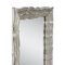 Neoclassical Regency Rectangular Silver Mirror in Hand-Carved Wood, 1970, Image 2
