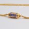Antique French Enamel Clasp Necklace in 18 Karat Yellow Gold 12