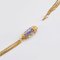 Antique French Enamel Clasp Necklace in 18 Karat Yellow Gold 7