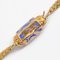 Antique French Enamel Clasp Necklace in 18 Karat Yellow Gold 6