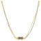 Antique French Enamel Clasp Necklace in 18 Karat Yellow Gold 1