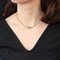 Antike französische Emaille Halskette aus 18 Karat Gelbgold 9