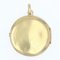 Antique French Diamond Medallion Locket Pendant in 18 Karat Yellow Gold 4