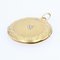 Antique French Diamond Medallion Locket Pendant in 18 Karat Yellow Gold 7