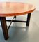 Mid-Century Italian Dining Table in Red Travertine, 1970s 2