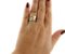 Gelbgold Ring mit Smaragden Rubin Saphiren Diamanten 4