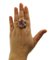 Amethyst Rose Gold Cocktail Ring with Little Diamond, Image 8