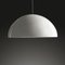 Sonora 493 Painted White Suspension Lamp by Vico Magistretti for Oluce, Image 2