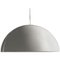 Sonora 493 Painted White Suspension Lamp by Vico Magistretti for Oluce 1