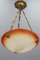 Art Nouveau Pate de Verre Glass Bowl Pendant Light by Charles Schneider, 1920s, Image 2