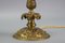 Französische Louis XVI Stil Kandelaber Tischlampen aus Bronze & Kristallglas, 2er Set 12