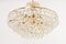 Austrian Bakalowits Chandelier in Brass and Crystal Glass, 1960s 4