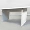 Mid-Century Italian Wooden White Dining Table with Black Profiles, 1980s 12