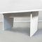 Mid-Century Italian Wooden White Dining Table with Black Profiles, 1980s, Image 12