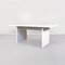 Mid-Century Italian Wooden White Dining Table with Black Profiles, 1980s 3