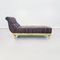 Chaise Longue Mid-Century avec Tissu à Rayures Missoni, Italie, 1950s 2