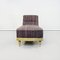 Chaise longue Mid-Century con tessuto a righe Missoni, Italia, anni '50, Immagine 3