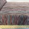 Italienische Mid-Century Chaiselongue mit Gestreiftem Missoni Stoff, 1950er 9