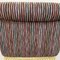 Mid-Century Italian Chaise Longue with Missoni Striped Fabric, 1950s 13