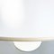 Mid-Century Italian Tulip Table in White Wood and Metal by Saarinen for Knoll, 1960s 4
