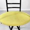 Mid-Century Italian Steel and Light Green Fabric Chair, 1980s 7