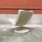 Italian Space Age White Abs Tulip-Base Swivel Armchair by Play Ivm, 1970s 7