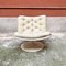 Italian Space Age White Abs Tulip-Base Swivel Armchair by Play Ivm, 1970s, Image 3