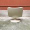 Italian Space Age White Abs Tulip-Base Swivel Armchair by Play Ivm, 1970s 6