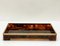 Mid-Century Italian Tortoiseshell Acrylic and Brass Serving Tray, 1970s, Image 12