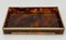 Mid-Century Italian Tortoiseshell Acrylic and Brass Serving Tray, 1970s, Image 11