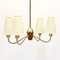 4-Light Ceiling Lamp from ASEA, 1950s 2